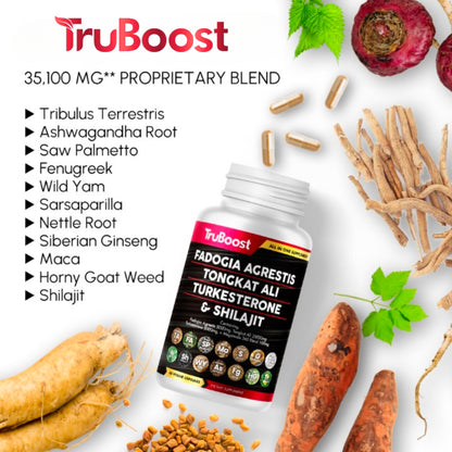 TruBoost™: All-In-One | Shilajit, Tongkat Ali, Turkesterone